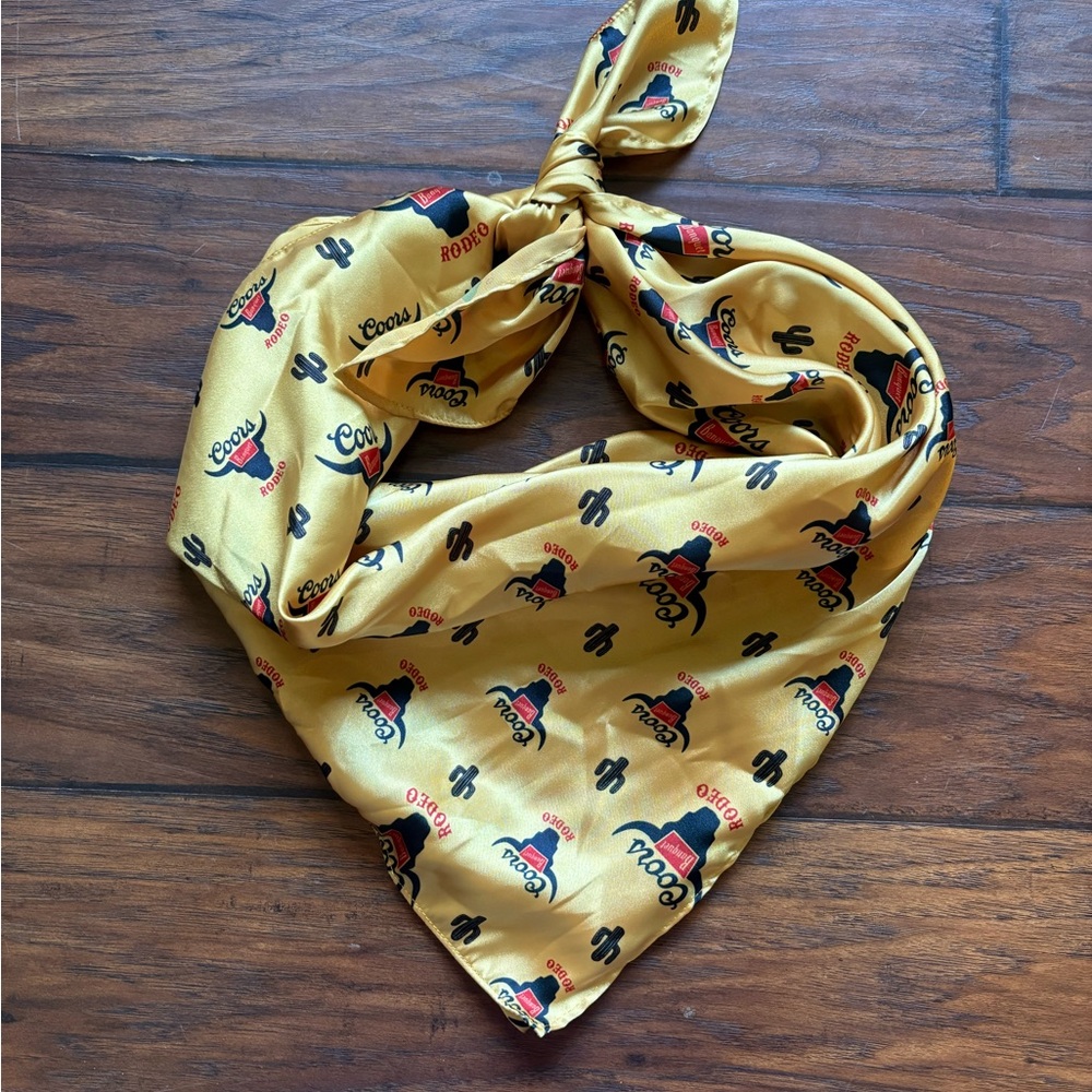 Coors Bandana with Cactus Print